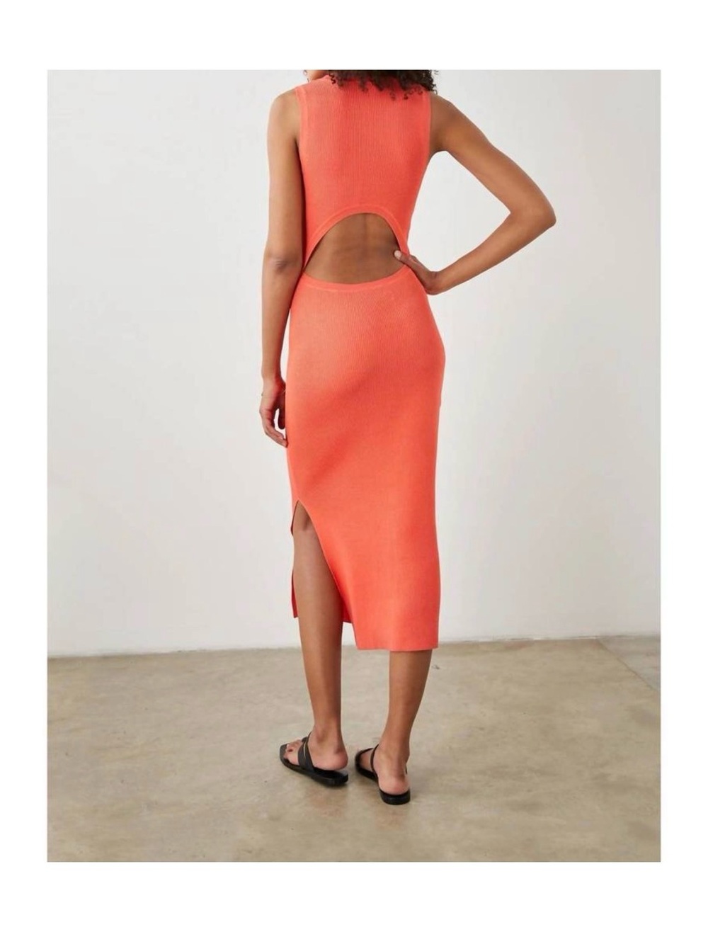 NEW RAILS syd dress in coral small - Picture 3 of 10